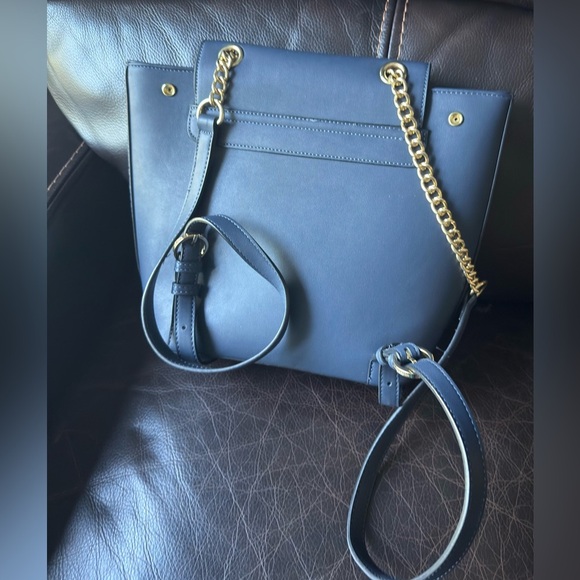 U.S. Polo Assn. Blue Backpack with Gold Accents - Picture 3 of 4